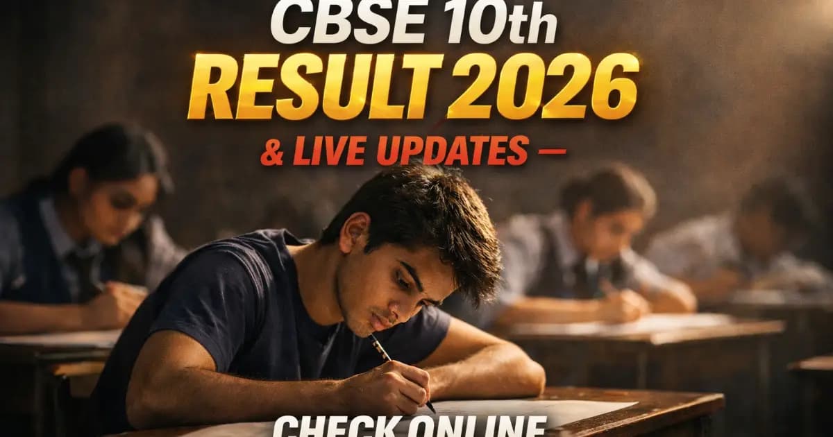 CBSE 10th Result 2026 Today? Check Now Before Link Expires
