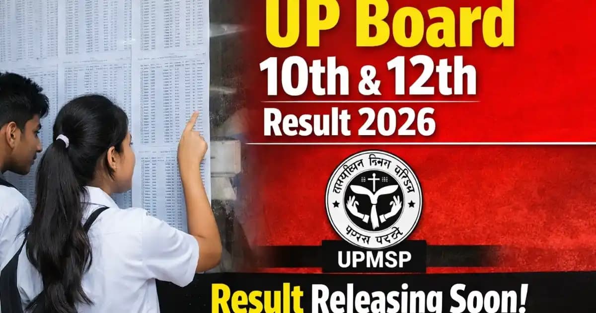 UP Board 10th 12th Result 2026: UPMSP Class 10, 12 Results Releasing Soon at upmsp.edu.in