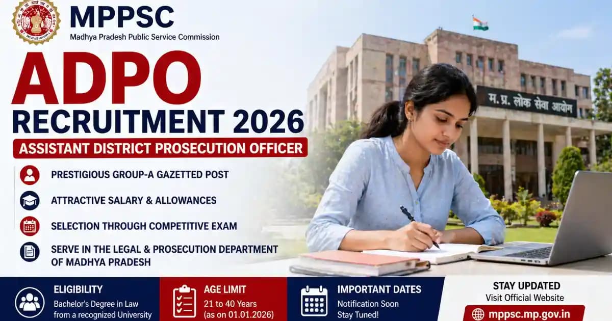 MPPSC ADPO Recruitment 2026 – Apply Online for 17 Posts