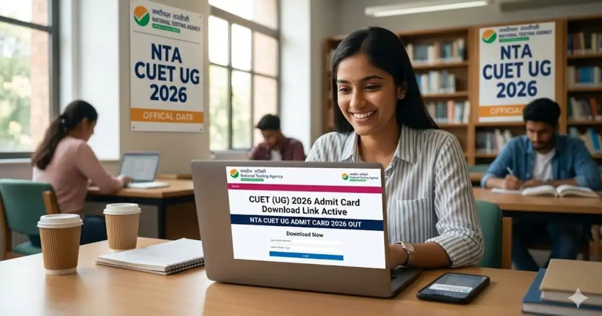 NTA CUET Under Graduate (UG) Admissions 2026 – Download Admit Card