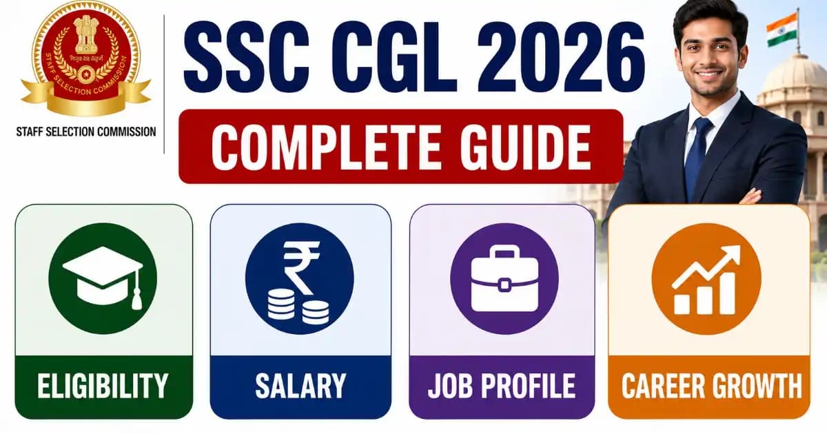 SSC CGL 2026 Complete Guide – Eligibility, Salary, Job Profile & Career Growth | Exam Khiladi