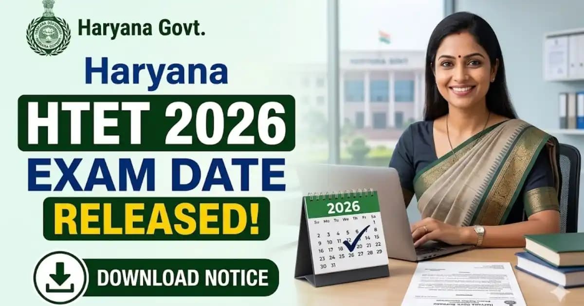 Haryana TET (HTET) Exam Date 2026 Out – Download BSEH Exam Schedule
