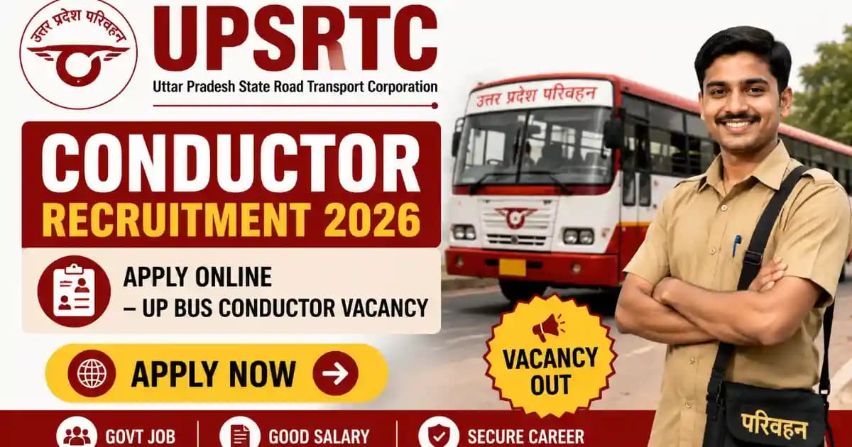 UPSRTC UP Bus Conductor Recruitment 2026 Notification