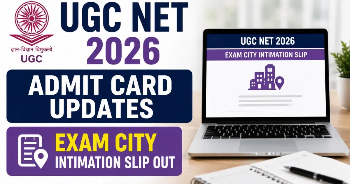 NTA CSIR UGC NET June 2026 Exam City