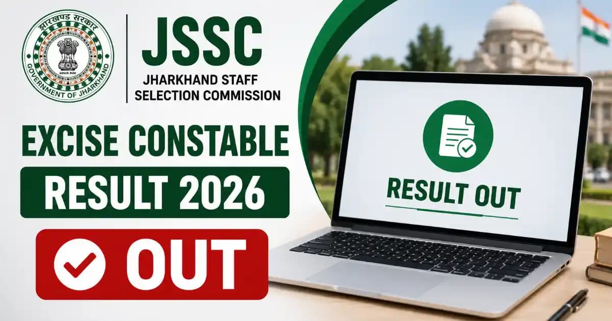 JSSC Jharkhand Excise Constable JECCE 2023 Result 2026 Out – Check Merit List