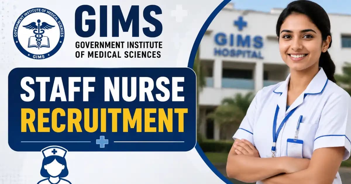 GIMS Noida Staff Nurse Recruitment 2026 – Apply Online for 100 Posts