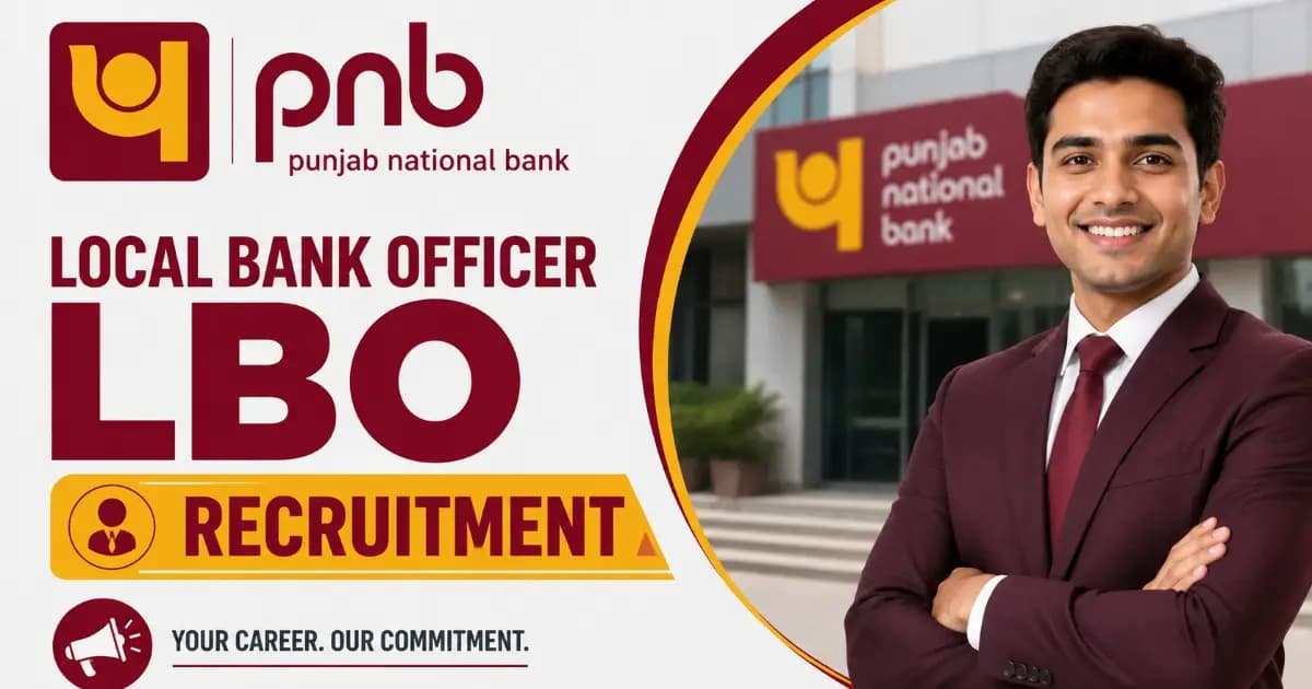 PNB Local Bank Officer LBO Recruitment 2026 – Apply Online for 545 Posts