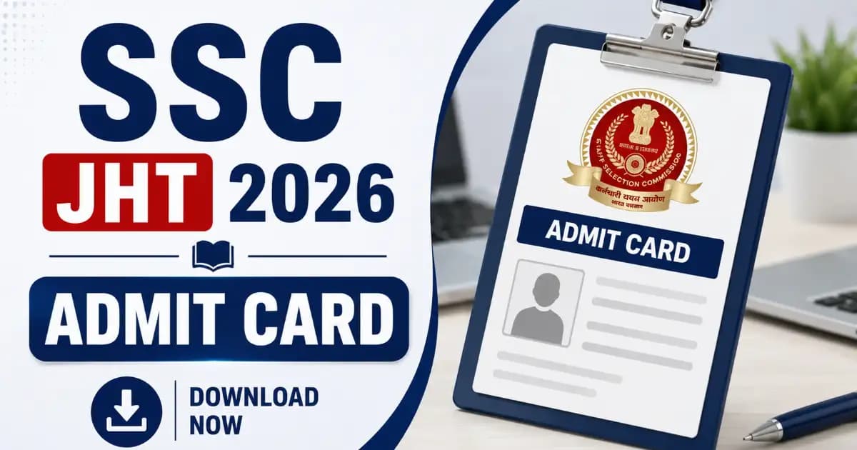 SSC Combined Hindi Translators JHT Recruitment 2026 Exam Date for 84 Post