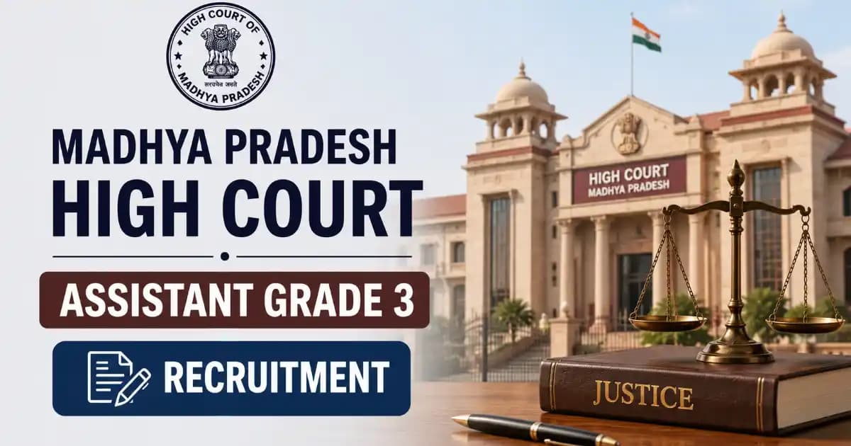 MP High Court Assistant Grade 3 Vacancy 2026 – 1174 Posts, Apply Madhya Pradesh Government Jobs Online | Exam Khiladi