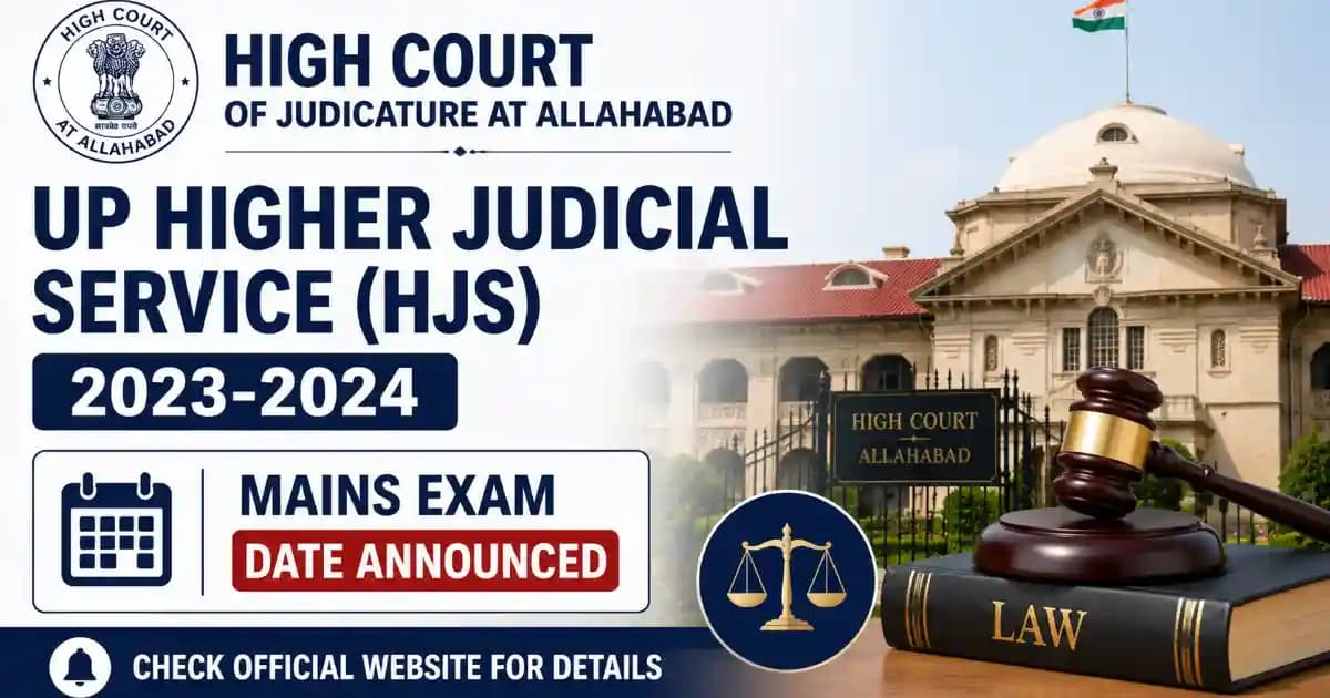 Allahabad High Court HJS Mains Admit Card 2026 – Exam Date Out