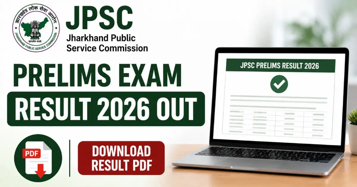 JPSC Civil Services Pre Result 2026 – Download JCCS Merit List (103 Posts)