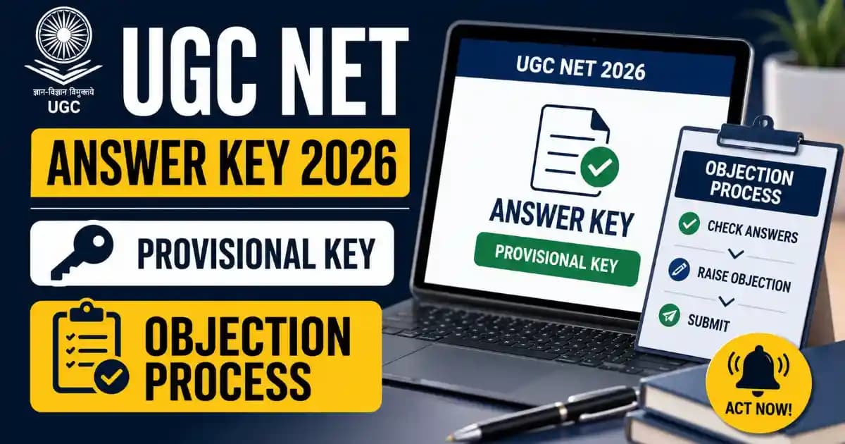 UGC NET Answer Key 2026 – Provisional Key Awaited, Check Updates