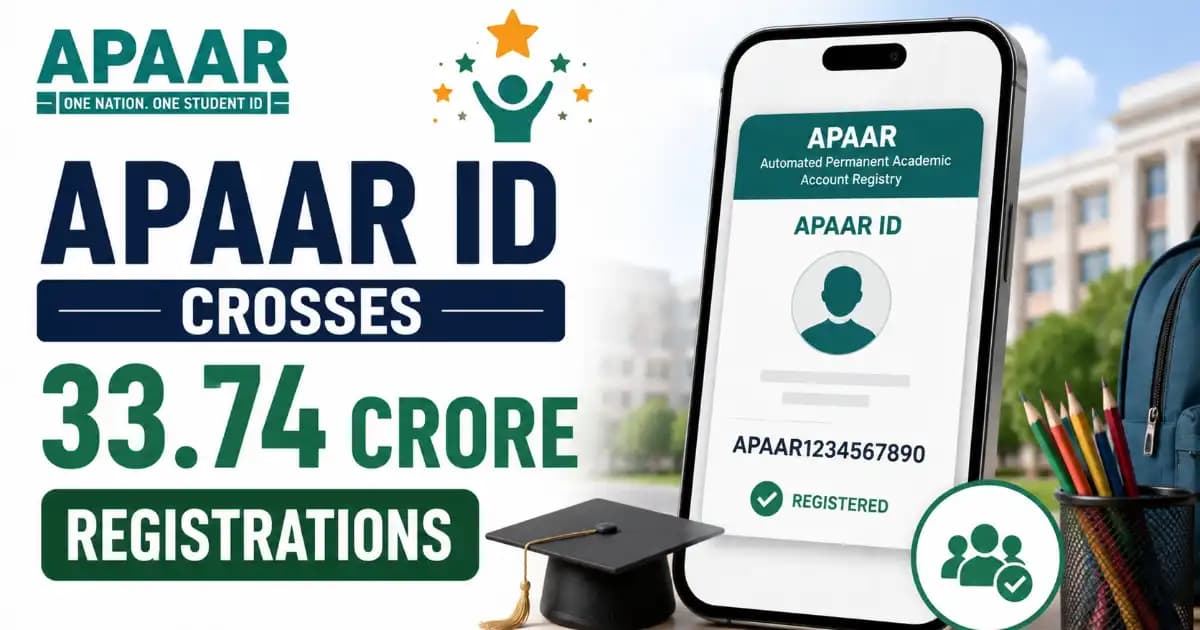 apaar-id-2026-33-crore-registered-check-status APAAR ID 2026: 33+ Crore Registered Check Your Status Now | Exam Khiladi
