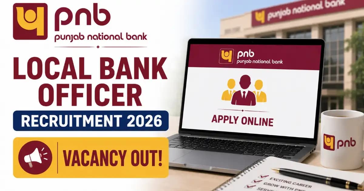 PNB Local Bank Officer LBO Recruitment 2026 – Apply Online for 545 Posts