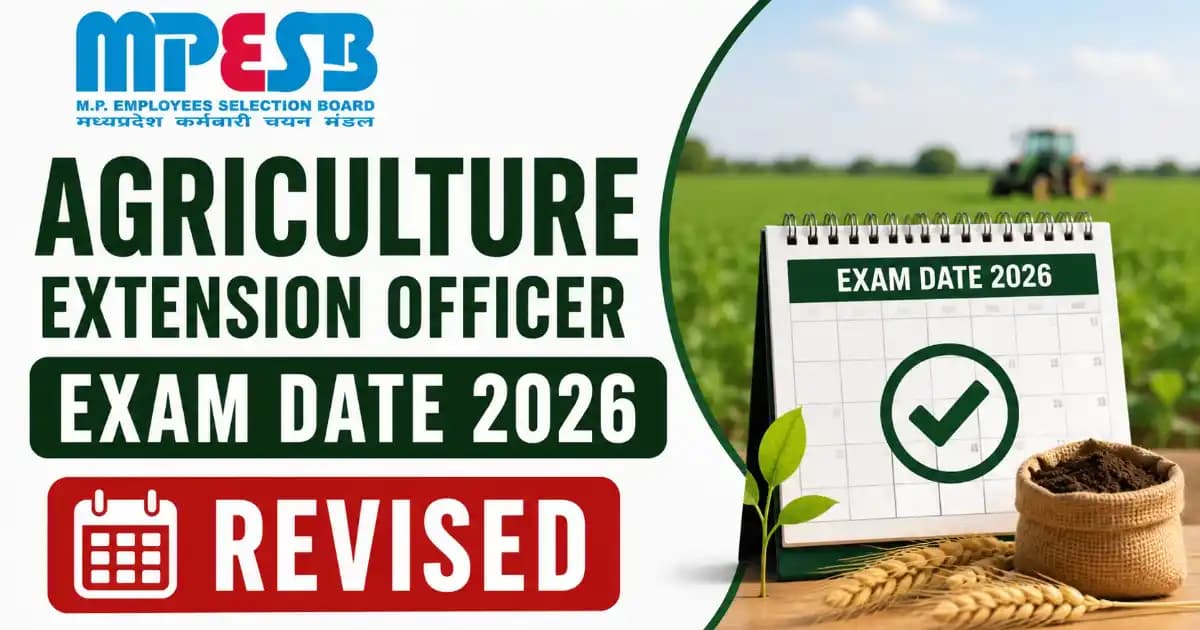 mpesb-krashi-vistar-adhikari-exam-date-2026-revised-check-notice MPESB Krashi Vistar Adhikari (AEO) 2026 Exam Date Revised – Check Notice | Exam Khiladi