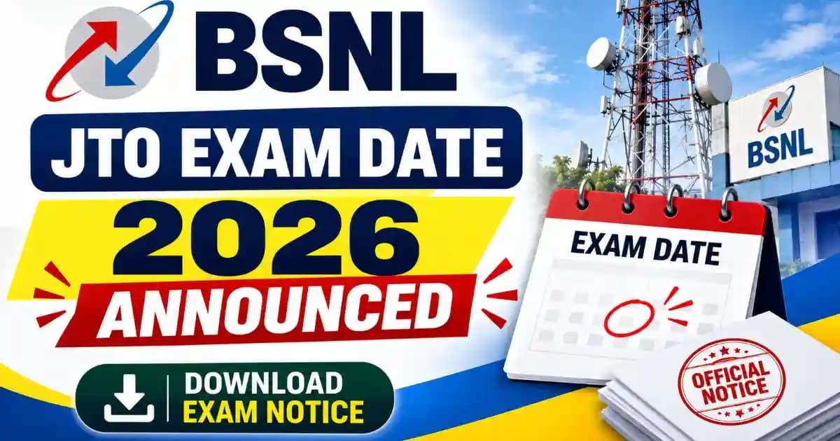 bsnl-jto-admit-card-updates-check-exam-date-2026-notice-released BSNL JTO Exam Date 2026 Announced for 100 Posts – Check Details | Exam Khiladi