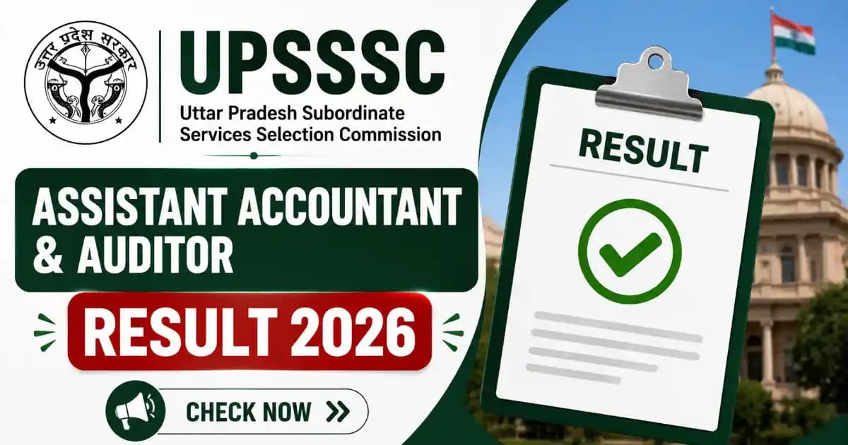 upsssc-assistant-accountant-auditor-result-2026 UPSSSC Assistant Accountant & Auditor Final Result 2026 Declared – Category-wise Selection List Inside | Exam Khiladi