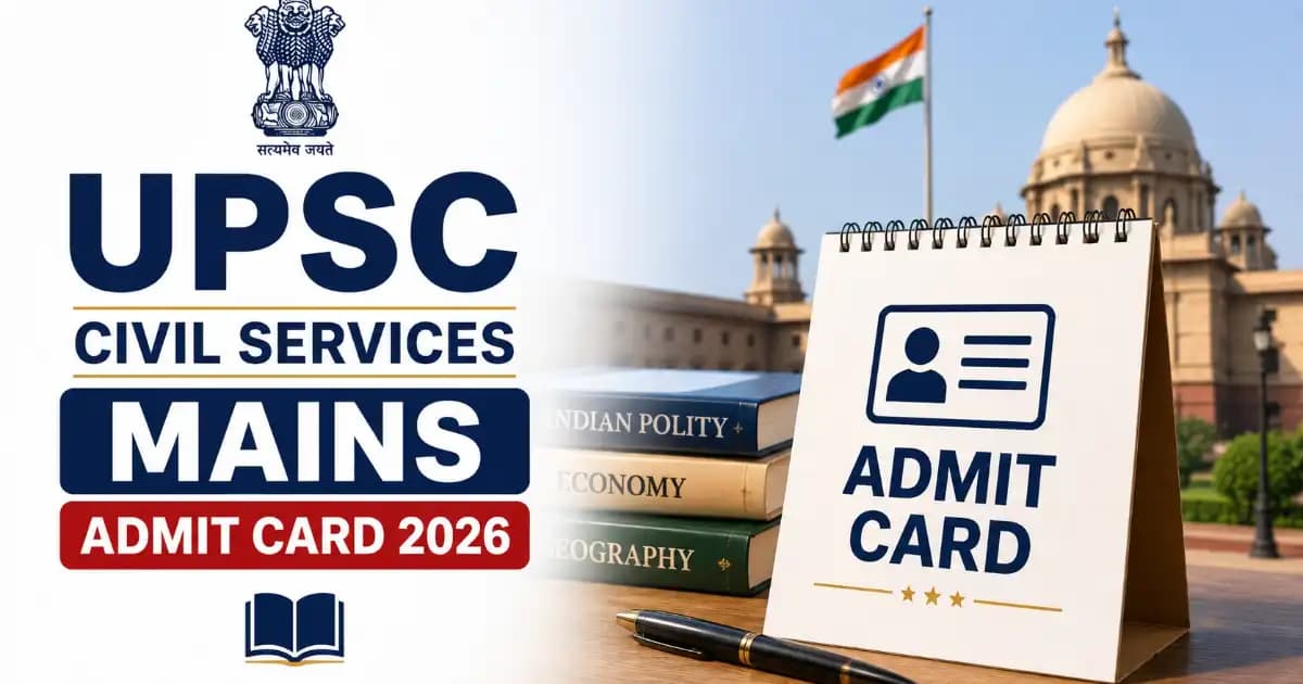 upsc-civil-services-admit-card-2026 UPSC Civil Services Services Mains Admit Card 2026 - Download your IAS Mains examination hall ticket Check Download Link Here | Exam Khiladi